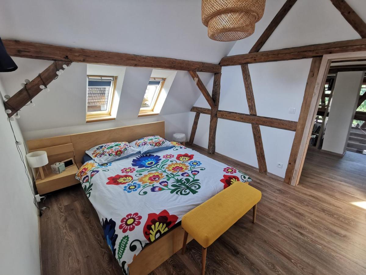 Une Maison A Colombages - Cosy, Lumineuse Et Sauna Kesseldorf Exterior photo