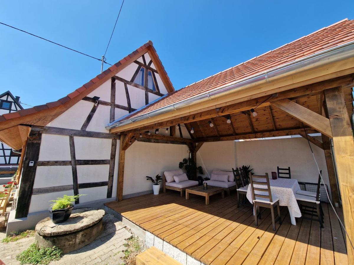 Une Maison A Colombages - Cosy, Lumineuse Et Sauna Kesseldorf Exterior photo